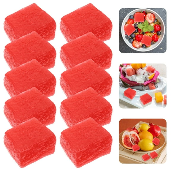OATIPHO 10Pcs Lifelike Watermelon Decorations for Party Wedding Home Decor and Photo Prop Display