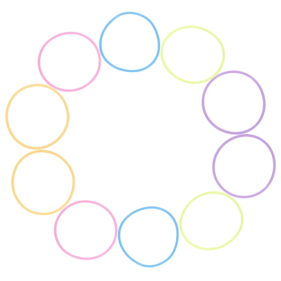 OATIPHO Silicone Glow Bracelets Assorted Colors Stretchy Fit for Decoration 10Pcs