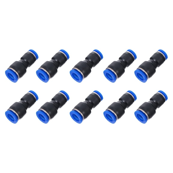 OATIPHO 10Pcs Plastic Air Hose Fittings Quick Coupler Set for Easy Connector Use with Slide Collar Lock
