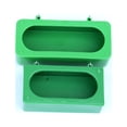 thumbnail image 1 of OATIPHO 10Pcs Green Parrot Feeder with Tasteless Material for Bird Supplies, 1 of 8