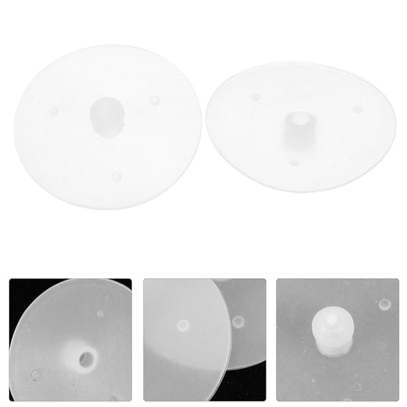 OATIPHO 10Pcs Transparent Silicone Rice Cooker Gasket Replacement Valve Pads for Home Kitchen Accessories