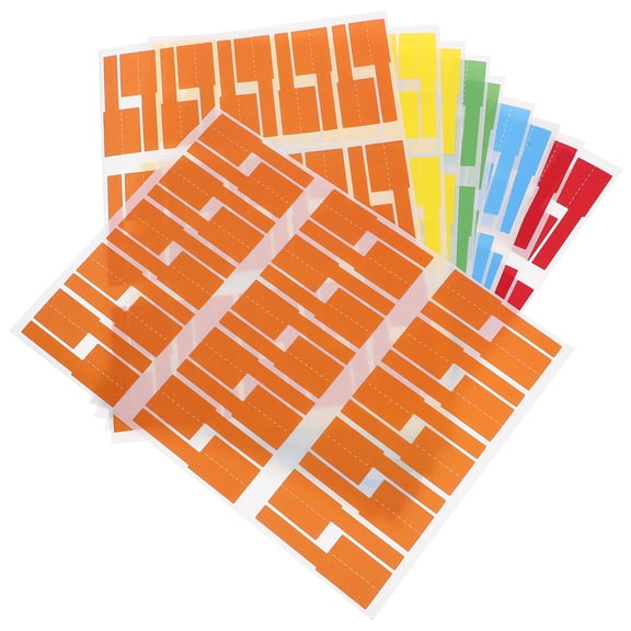 OATIPHO Stick on Cord Tags for Electronics with Tear Resistant Material