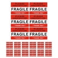 thumbnail image 1 of OATIPHO Caution Fragile Stickers Red Adhesive for Glassware Ceramics, 1 of 8