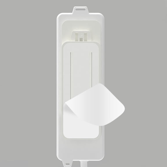 OATIPHO Socket Rack Wall Mounting Plastic Socket Holder White 12Set