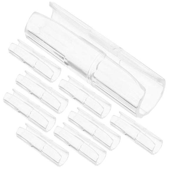 OATIPHO 12Pcs Transparent Bed Sheet Grippers Fasteners for Car Use Anti Slip Plastic Clips Easy to Fix Bedding