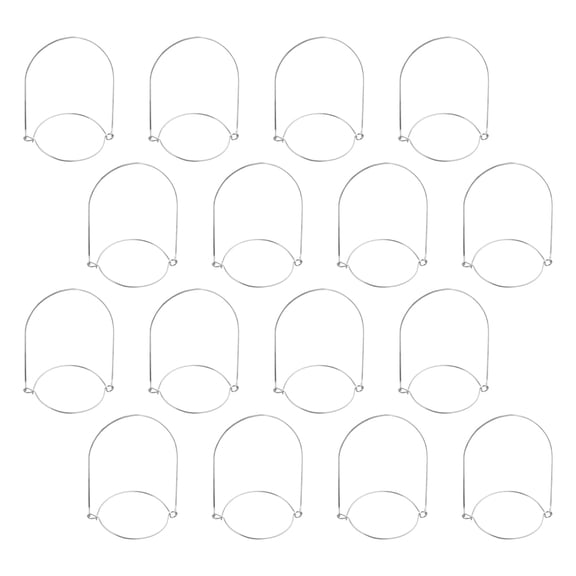 OATIPHO 16Pcs Hanging Jar Holder Stainless Steel for Mason Jars with Regular Mouth Grip for Home Use