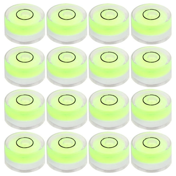 MUSEYA 16Pcs Universal Level Circular Bubble Accurate Measuring Tool