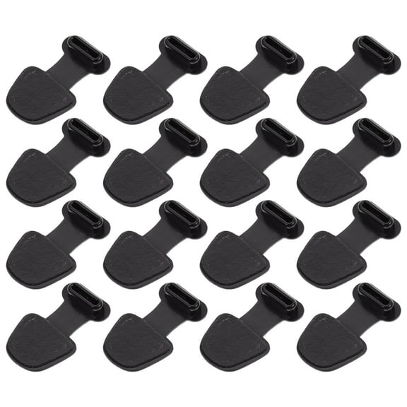 OATIPHO 16pcs Type C USB C Dust Plugs Black Simple Protection for Outdoor Activities