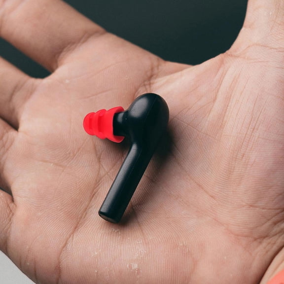 OATIPHO 18 Pcs Anti-Slip Earbud Tips for Workouts Silicone Red Back to School