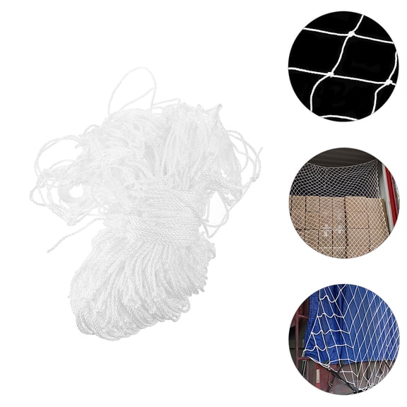OATIPHO Trailer Extend Mesh Net Heavy Duty Reusable Car Use White Polypropylene Nylon