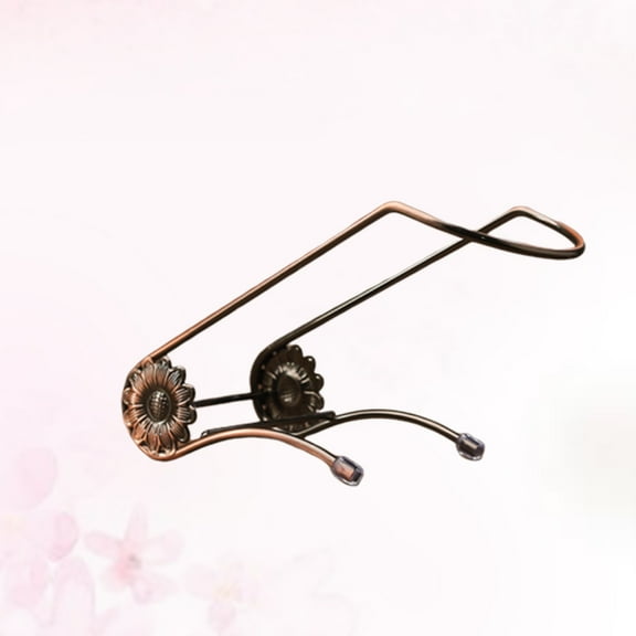 OATIPHO Horizontal Display Rack Iron Wine Rack Assorted Color 1Pack Simple Wire Design