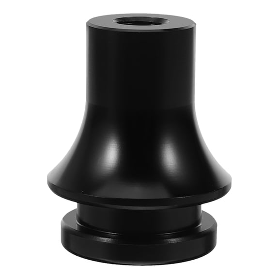 MUSEYA Replacement Shift Knob Adapter For Car Black Aluminum 1Pcs