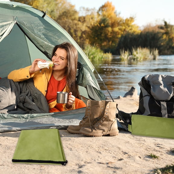 OATIPHO 1Pc Portable Oxford Cloth Mat Water Resistant Outdoor Blanket for Beach and Hiking