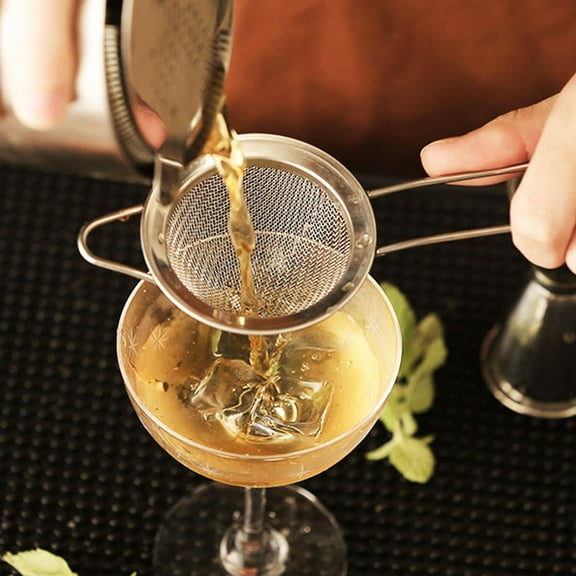 OATIPHO 1Pc Stainless Steel Ice Drainer with Creative Cone Design for Bar Use