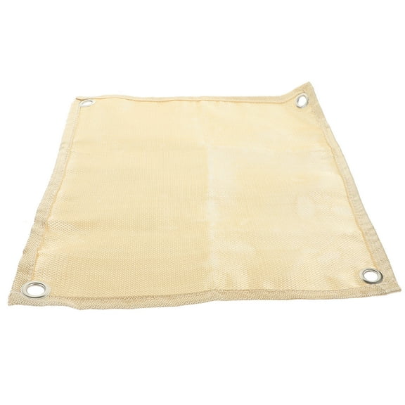 MUSEYA 1Pc Heat Resistant Insulation Pad Fiberglass Fire Resistance Outdoor Fireproof Cloth