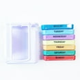 thumbnail image 1 of MUSEYA 1Pc Portable Plastic Medicine Case with 28 Grids and Drawer Type Design, 1 of 6