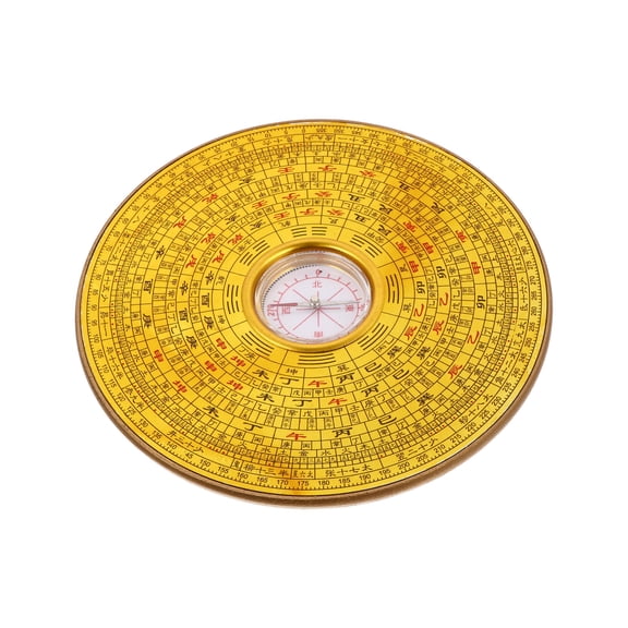 OATIPHO 1Pc Experiment Geology Compass Golden Color with Easy Use Design for Science and Education