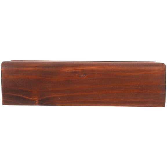 OATIPHO Brown Wooden Mirror Stand for Floor Mirror Decorative and Functional Support Base