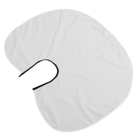OATIPHO beauty makeup haircut cover Short Salon Shawls Fabric White 1Pack for Home Use