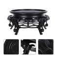 thumbnail image 1 of OATIPHO 1Pc Black Resin Display Rack for Plants with Modern Minimalist Storage and Decor, 1 of 6