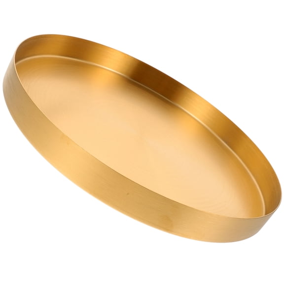 MUSEYA Serving Tray Stainless Steel Metal Tray 430 Stainless Steel 1Pack