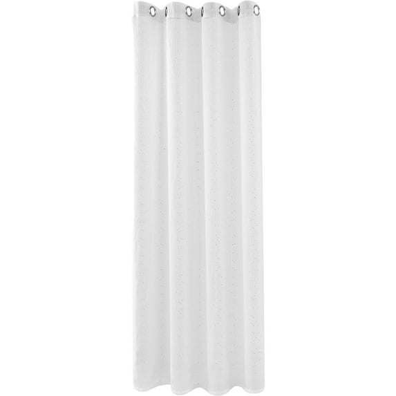 OATIPHO Decorative White Window Curtain Valance for Home Bedroom Privacy and Elegance