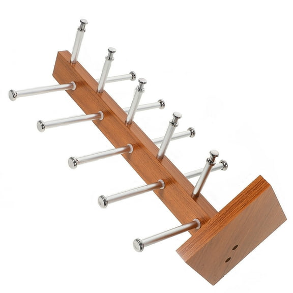 OATIPHO Multi-Tier Wooden Eyeglasses Stand Riser Glasses Holder Rack for Desktop Storage and Display