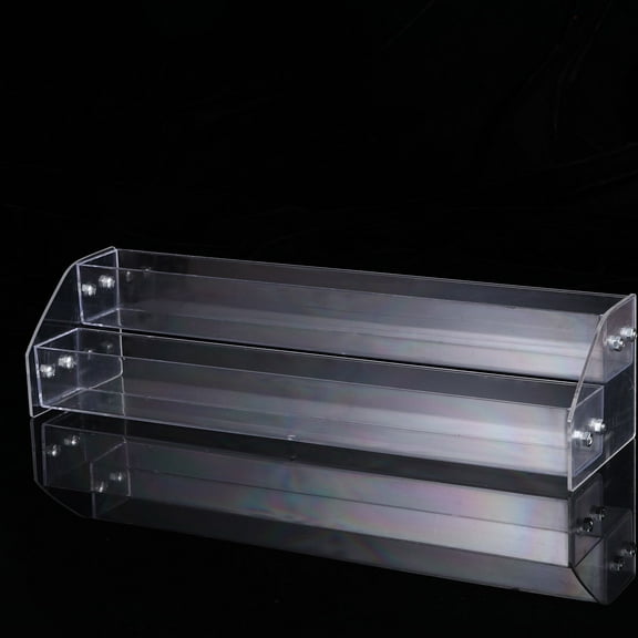 OATIPHO Clear Heavy Duty Acrylic Organizer Rack for Nail Polish Display and Storage