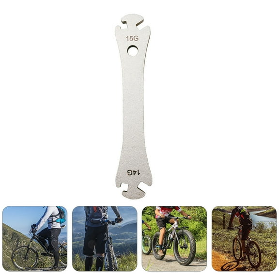 OATIPHO 1Pc Small Stainless Steel Cycling Tool for Bike Spoke and Rim Repair