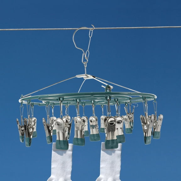 MUSEYA 1Set Peg Hanger For Socks Made Of High Manganese Steel Ideal For Indoor And Outdoor Drying