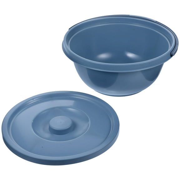 OATIPHO Chamber Pot For Adults Grey 1Pcs 11x11in