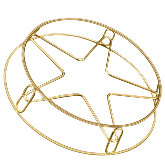 OATIPHO 1Pc Golden Stainless Steel Pot Storage Rack Multifunctional Steam Stand Rust Resistant