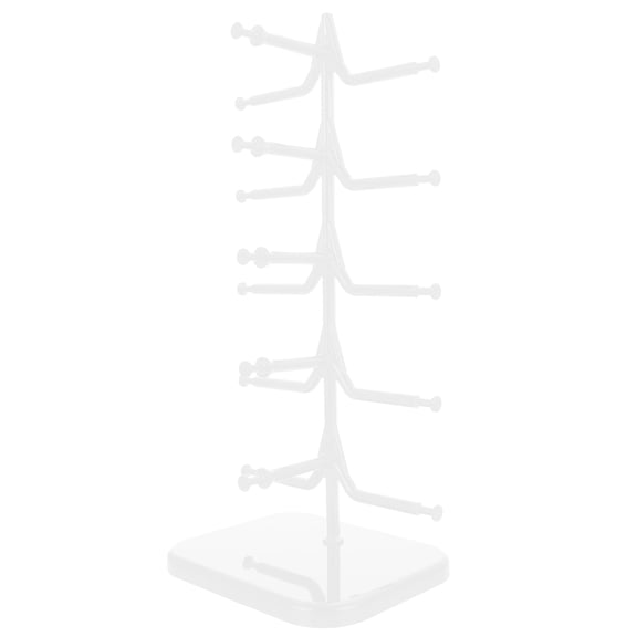 OATIPHO White Eyeglasses Display Stand Made of Premium Plastic for Sleek Glasses Organization