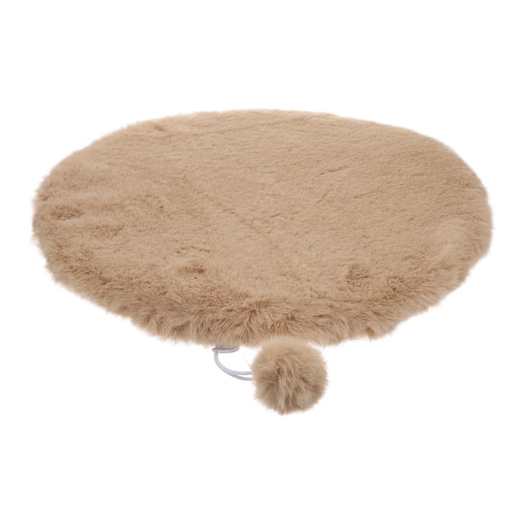 OATIPHO 1Pc Cat Sleeping Cushion Grey Warm Pet Bed Mat with Gentle Padding for Joint Support