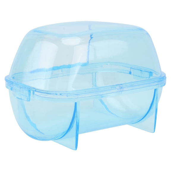 OATIPHO Compact Sky-Blue Hamster Bathtub, Durable and Practical for Pets