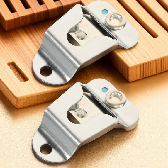 OATIPHO 2 Sets CB Mic Holders Microphone Clip Holder Metal Assorted Color for Radio Communication