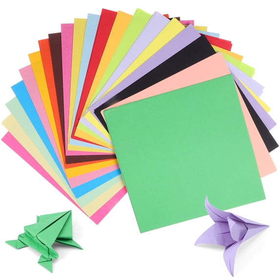 OATIPHO 200Pcs Pastel and Mixed Color Origami Paper for Scrapbook and Craft Use
