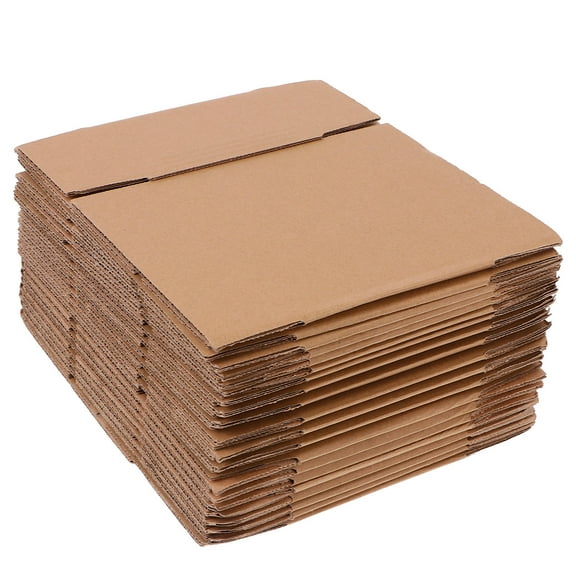 OATIPHO 20Pcs Flat Sheets for Storage Kraft Liner Small Cube Packaging