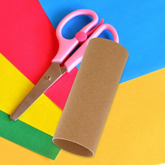 OATIPHO Round Chocolate Paper Tubes for DIY Arts and Crafts Projects 20Pcs