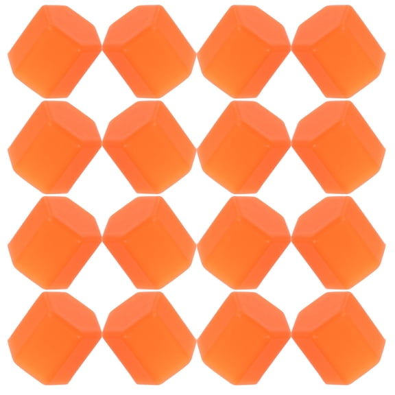 OATIPHO 20Pcs Durable Orange Silicone Car Wheel Nut Caps with Glow in The Dark Feature