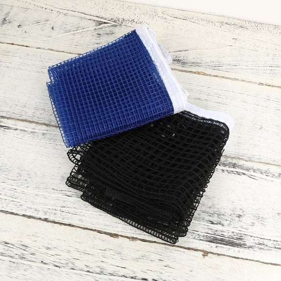 OATIPHO 2Pcs Nylon Outdoor Badminton Net Blue for Competitive Play