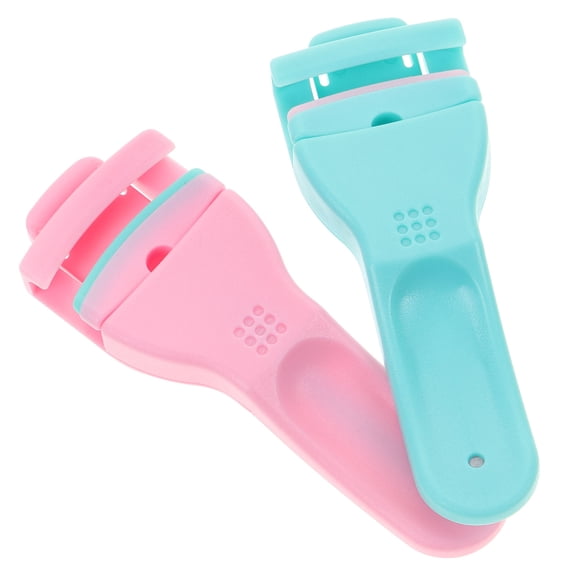 OATIPHO 2Pcs Plastic Eyelash Clamp Easy to Hold Portable Eyelash Makeup Tool for Travel