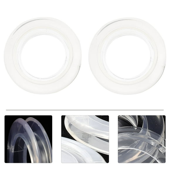 MUSEYA 2Pack Transparent Umbrella Accessories for Table Protection with Silicone