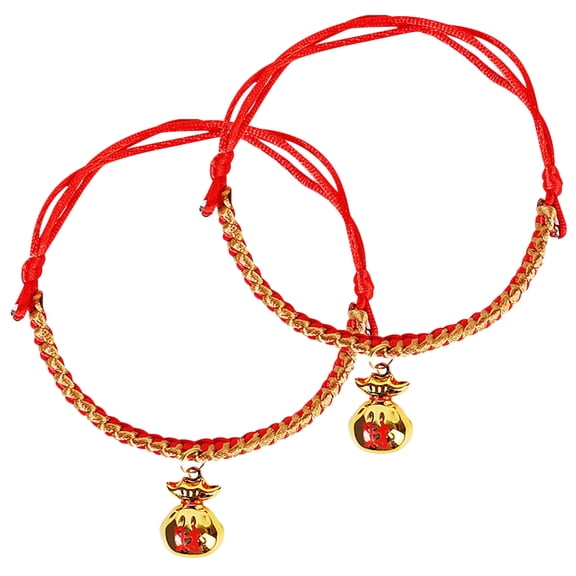 MUSEYA 2Pcs Adjustable Pet Collar Multi Rope Collars for Daily Wear