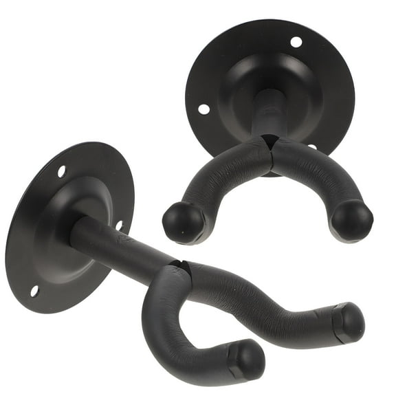 OATIPHO 2 Sets of Ukulele Wall Mount Plastic Hanger for Home Use Simple Structure
