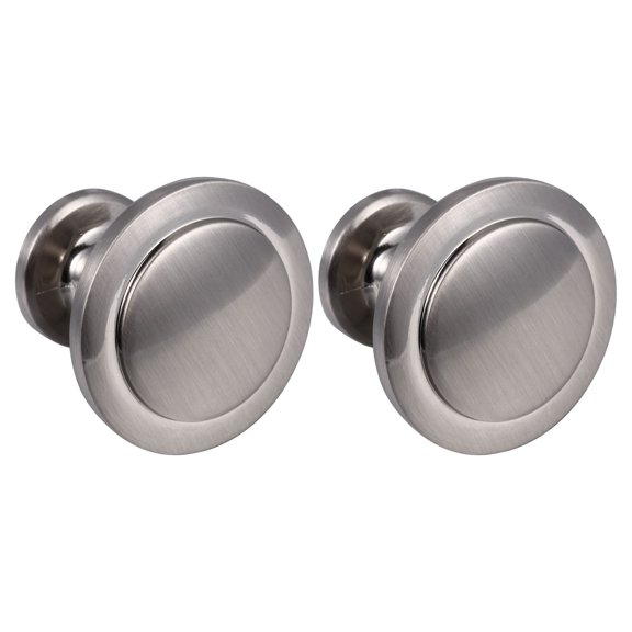 OATIPHO 2pcs Furniture Knob Zinc Alloy Silver for Homeowners Furniture Accessories