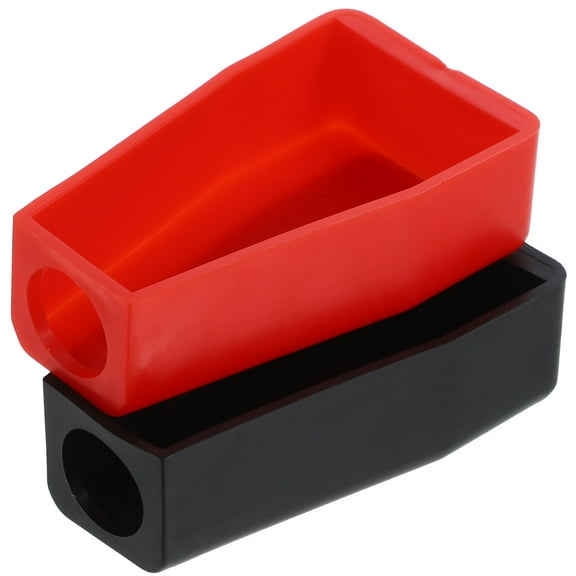 MUSEYA 2Pcs Insulated Sleeves for Electrical Appliances Protecting Battery Terminals Assorted Color