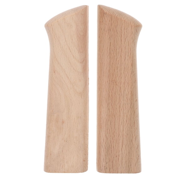 MUSEYA 2Pcs Japanese Chef Knife Wood Handle Khaki Color Sturdy Hold for Cooking Tasks Kitchen Users