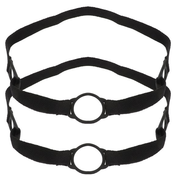 OATIPHO Adjustable Bottle Holders Water Kettle Straps Black 2Pcs