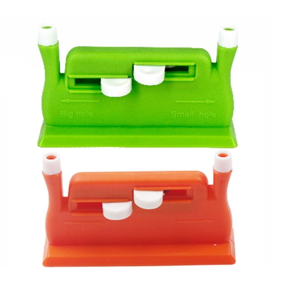 OATIPHO 2Pcs Needle Threader Red Threading Guide Sewing Device for Elder with Dim Eyesight
